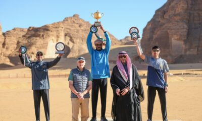 فيصل العصيمي بطل كأس الأولمبية للقدرة والتحمل في العلا