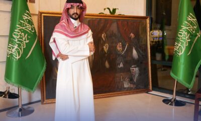 غرفة الحكم: لوحة فنية تجمع ملوك السعودية وتاريخهم