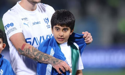 مبادرة رائعة من نجوم الهلال تجاه الأطفال في دوري روشن