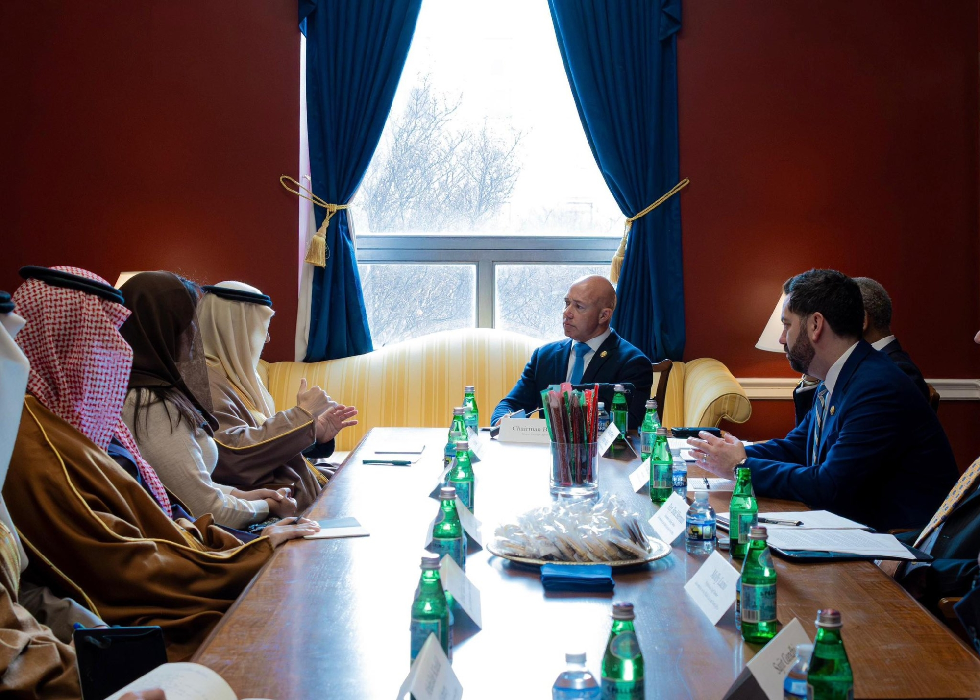 وزير الخارجية السعودي يبحث مع الكونغرس الأمريكي أمن المنطقة