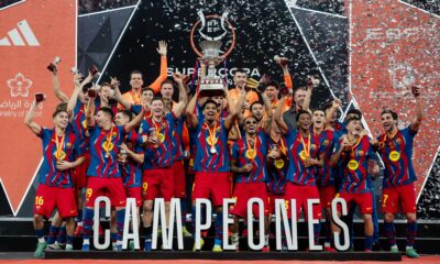 برشلونة بطل السوبر الإسباني 2023 بفوز كبير على ريال مدريد