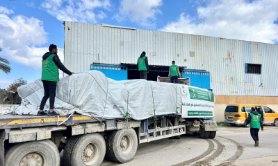 مساعدات سعودية جديدة من مركز الملك سلمان تصل إلى غزة