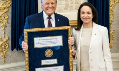 ماتشادو تهدي ترامب ميدالية نوبل: دلالات اللقاء وتأثيره