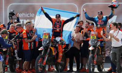 لوسيانو بينافيدس بطلاً لرالي داكار السعودية للدراجات النارية