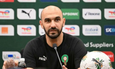 الركراكي: السنغال خصم قوي والمغرب يملك أفضلية الجمهور بالنهائي