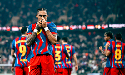 إصابة رافينيا تثير القلق في برشلونة قبل مواجهة سوسيداد