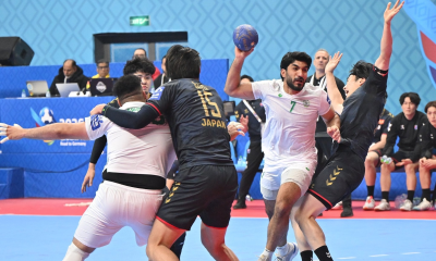 أخضر اليد يهزم اليابان ويتصدر مجموعته بالبطولة الآسيوية