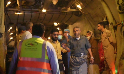 Saudi medical team evacuates wounded Yemenis from Aden following a security attack