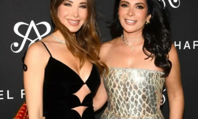 منى زكي ونانسي عجرم: إطلالة ذهبية ورقصة عفوية تشعل الترند