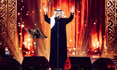 راشد الماجد يبكي في حفل البحرين أثناء غناء المسافر