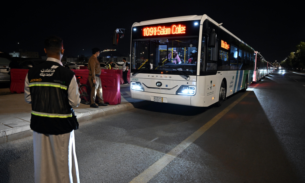 Launch of the city's shuttle bus service in Ramadan 1447 AH: Routes and stations