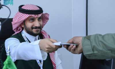 Passport control completes procedures for guests of the World Defence Exhibition 2026