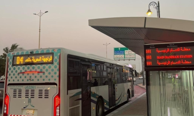 النقل العام بالدمام يسجل 7.5 مليون راكب في 2025