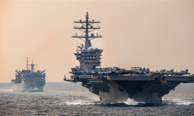 واشنطن ترسل حاملة طائرات ثانية للشرق الأوسط وتحذر إيران