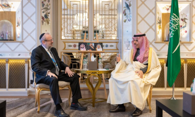 Faisal bin Farhan meets with the US envoy in Munich 2026