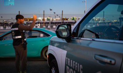 Smart traffic signals in Buraidah are being operated using artificial intelligence technologies