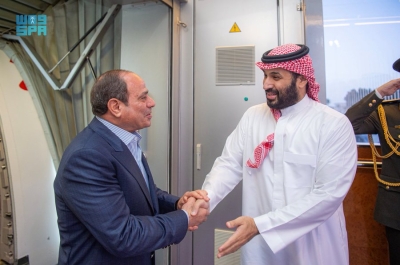 الرئيس السيسي وولي العهد الأمير محمد بن سلمان