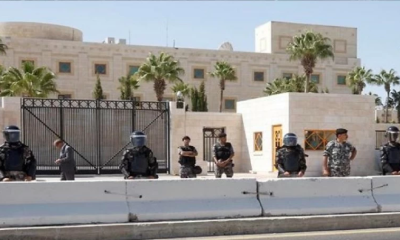 Jordanian security warns residents near the US embassy in Amman